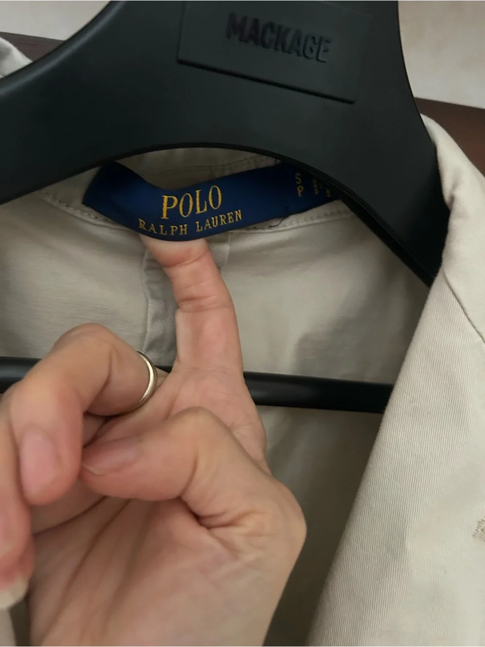 Current season! Polo Ralph Lauren Unconstructed Tailored Chino Jacket size small